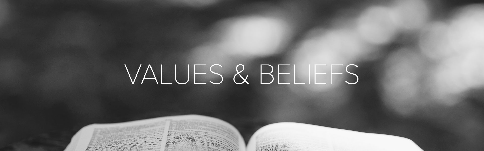 values, beliefs